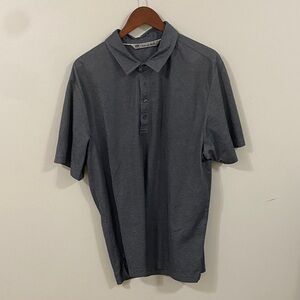 Travis Mathew Charcoal Polo Shirt